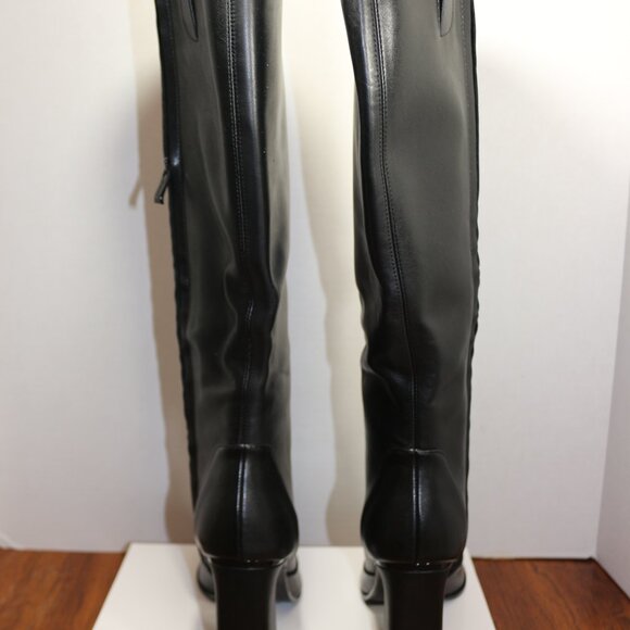 DKNY Women's SORYN Knee High Boot with Block Heel - Picture 3 of 3
